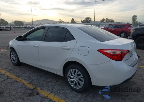 2017 Toyota Corolla Le из США, поврежденный, VIN 5YFBURHE4HP677586